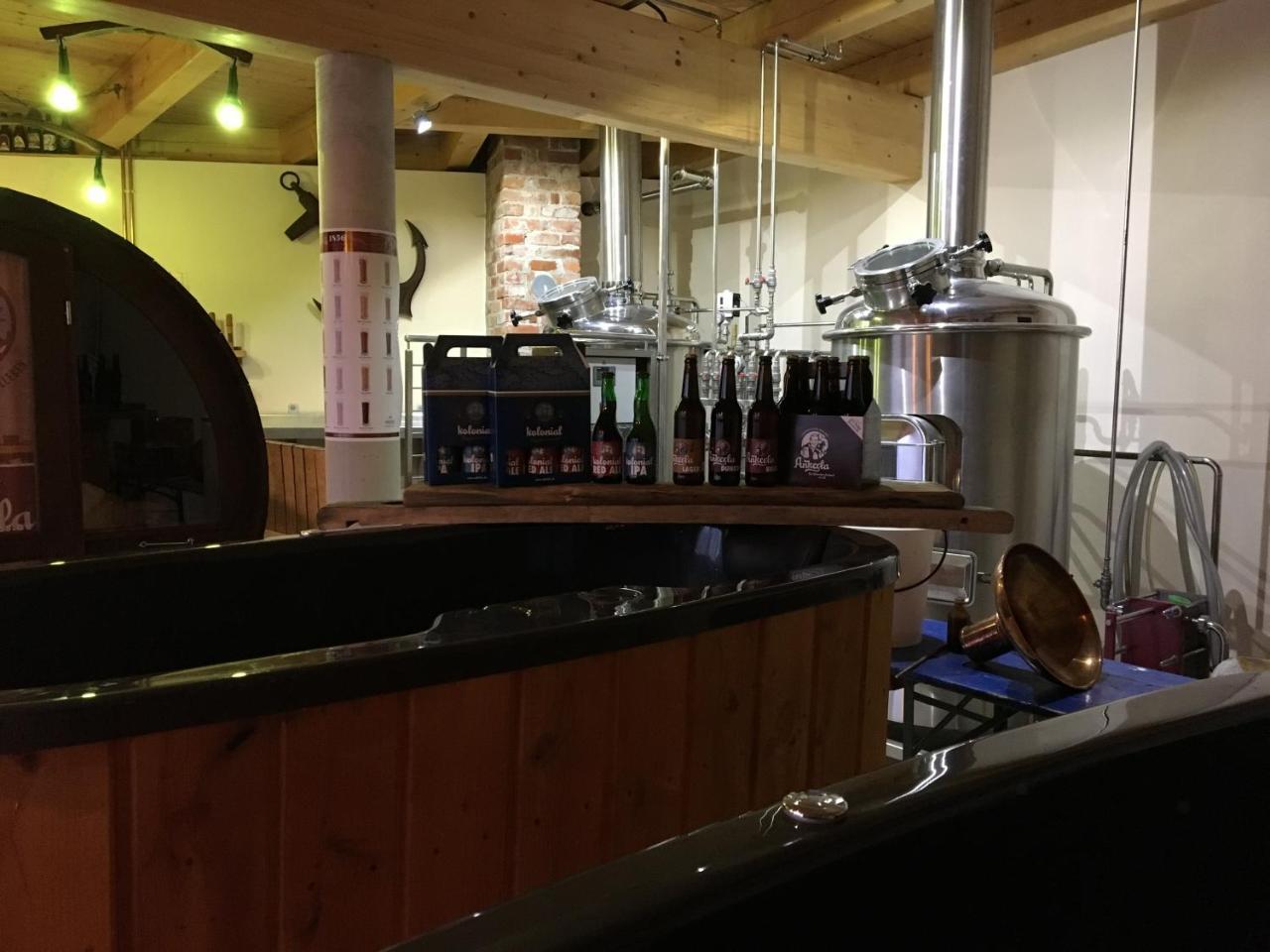 Ankerbraeu Ferienwohnungen Brauerei Bierbad 施泰纳赫 外观 照片