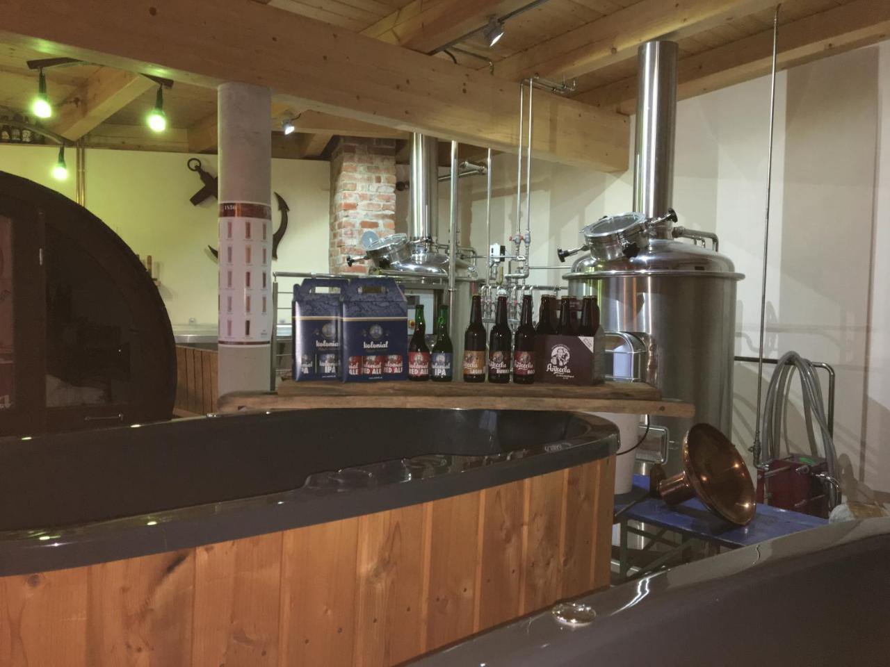 Ankerbraeu Ferienwohnungen Brauerei Bierbad 施泰纳赫 外观 照片