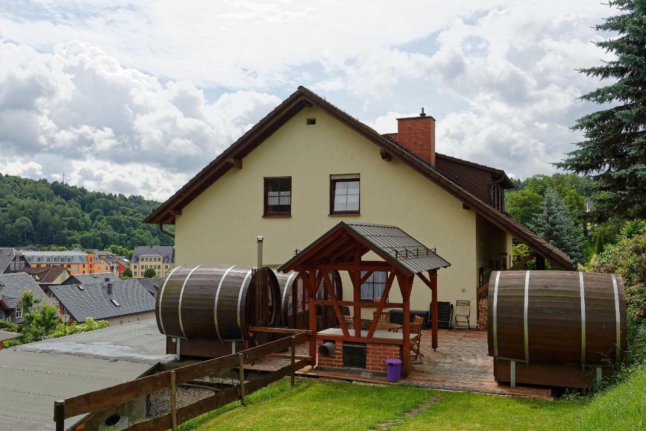Ankerbraeu Ferienwohnungen Brauerei Bierbad 施泰纳赫 外观 照片