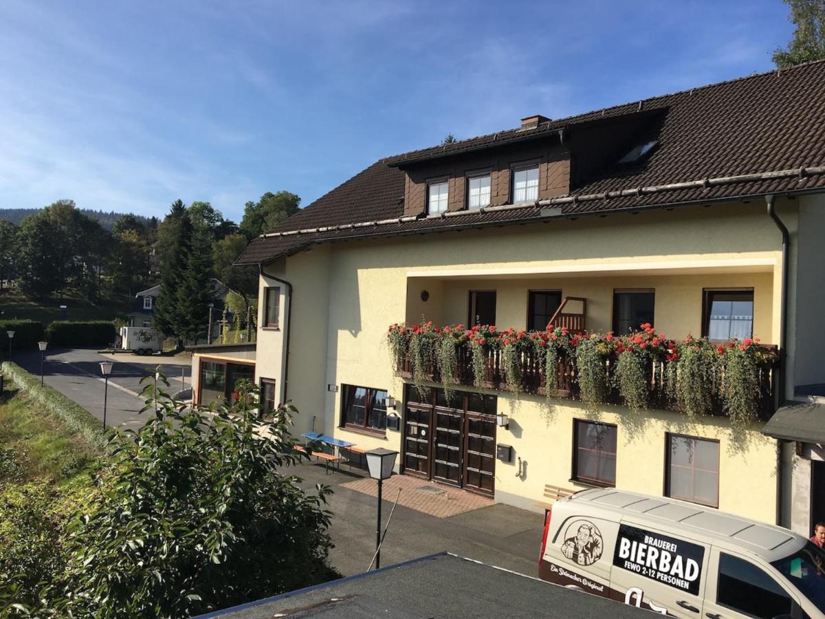 Ankerbraeu Ferienwohnungen Brauerei Bierbad 施泰纳赫 外观 照片